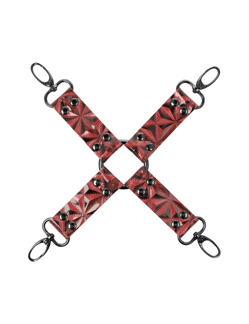BEGME - RED EDITION PREMIUM VEGAN LEATHER HOG TIE BEGME - RED EDITION PREMIUM VEGAN LEATHER HOG TIE