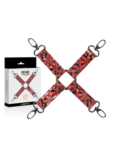 BEGME - RED EDITION PREMIUM VEGAN LEATHER HOG TIE