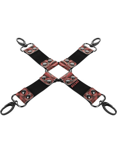 BEGME - RED EDITION PREMIUM VEGAN LEATHER HOG TIE