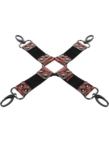 BEGME - RED EDITION PREMIUM VEGAN LEATHER HOG TIE