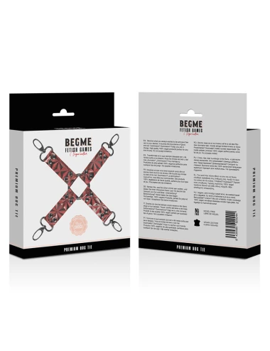 BEGME - RED EDITION PREMIUM VEGAN LEATHER HOG TIE