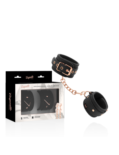 COQUETTE CHIC DESIRE - FANTASY VEGAN LEATHER HANDCUFFS