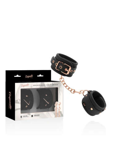 COQUETTE CHIC DESIRE - FANTASY VEGAN LEATHER HANDCUFFS