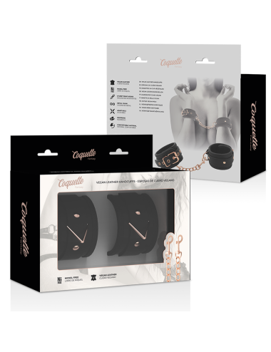 COQUETTE CHIC DESIRE - FANTASY VEGAN LEATHER HANDCUFFS