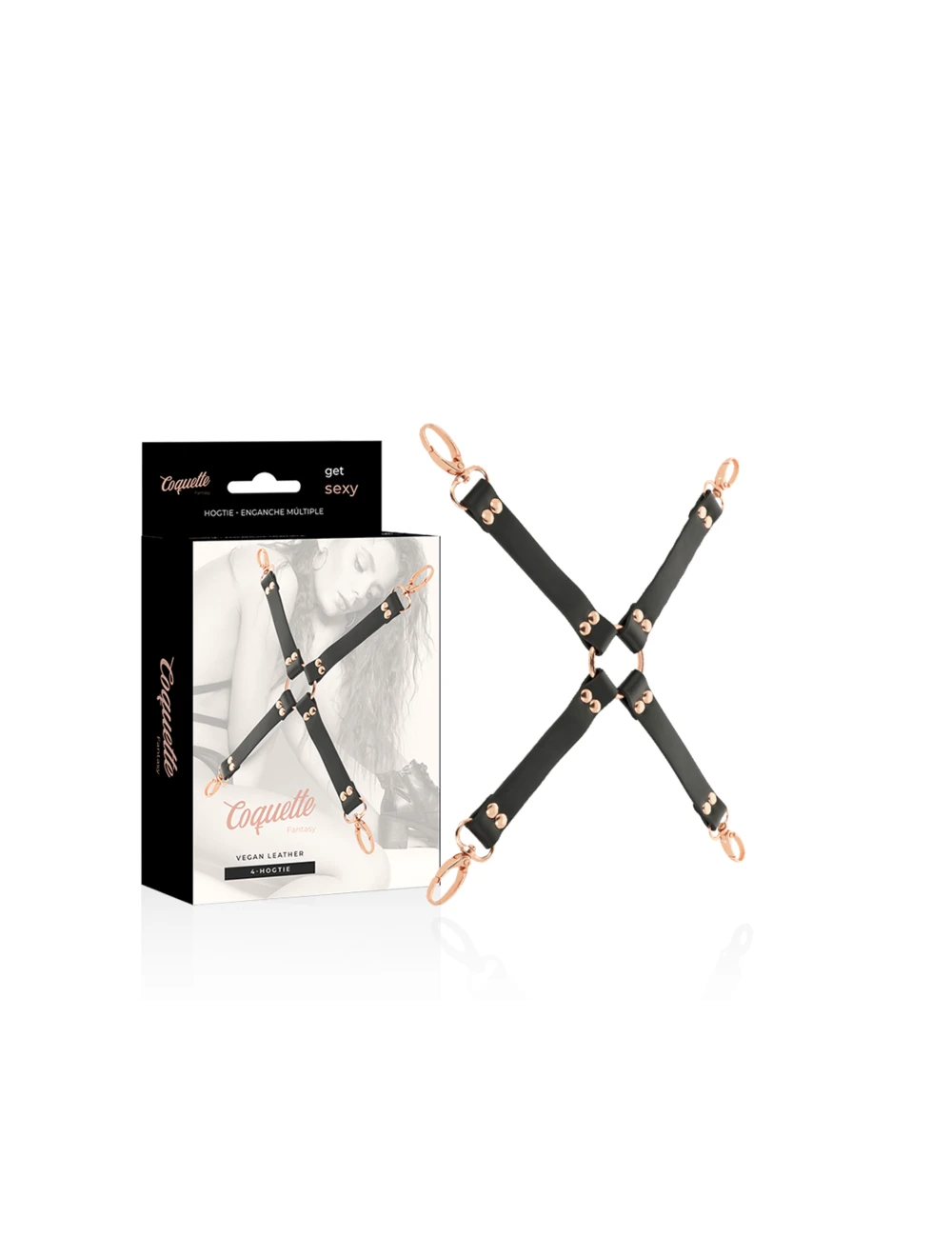 COQUETTE CHIC DESIRE - FANTASY VEGAN LEATHER HOG TIE