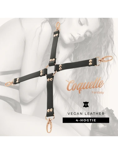 COQUETTE CHIC DESIRE - FANTASY VEGAN LEATHER HOG TIE
