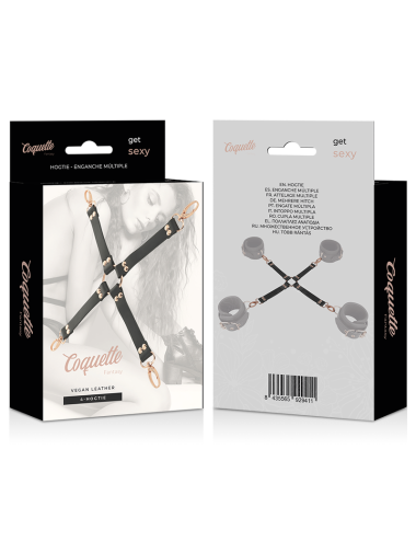 COQUETTE CHIC DESIRE - FANTASY VEGAN LEATHER HOG TIE