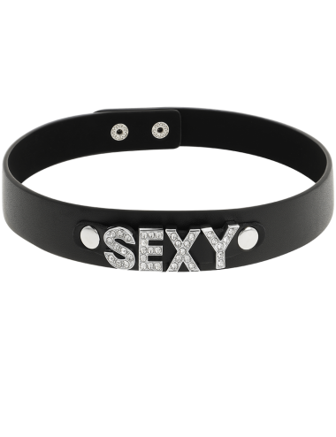 COQUETTE CHIC DESIRE - SEXY VEGAN LEATHER CHOKER