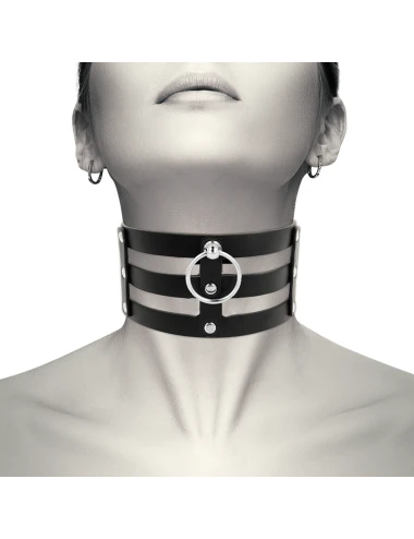 COQUETTE CHIC DESIRE - FETISH STYLE VEGAN LEATHER CHOKER