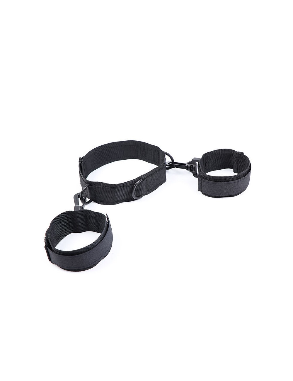 OHMAMA FETISH - NYLON HANDCUFFS AND COLLAR OHMAMA FETISH - NYLON HANDCUFFS AND COLLAR