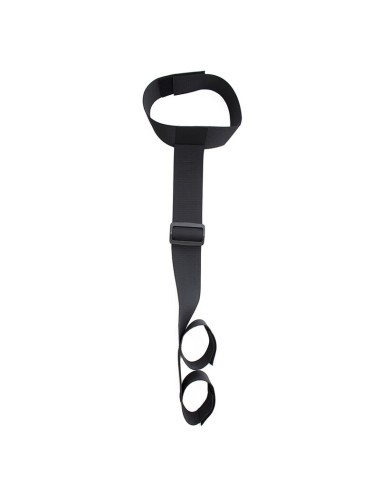 OHMAMA FETISH - WRIST HANDCUFFS AND NYLON COLLAR