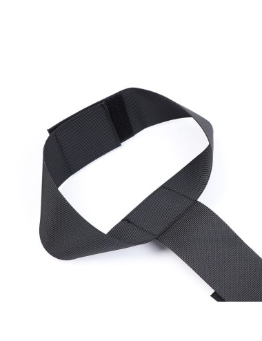 OHMAMA FETISH - WRIST HANDCUFFS AND NYLON COLLAR