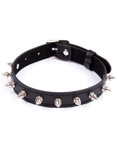 OHMAMA FETISH - COLLAR SPIKES PUNK COLLAR