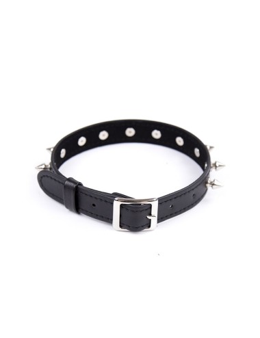 OHMAMA FETISH - COLLAR SPIKES PUNK COLLAR