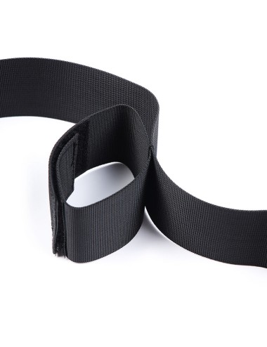 OHMAMA FETISH - SPREADER SOFT BAR FULL NYLON WRIST RESTRAINTS