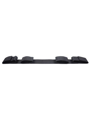 OHMAMA FETISH - SPREADER SOFT BAR FULL NYLON WRIST RESTRAINTS