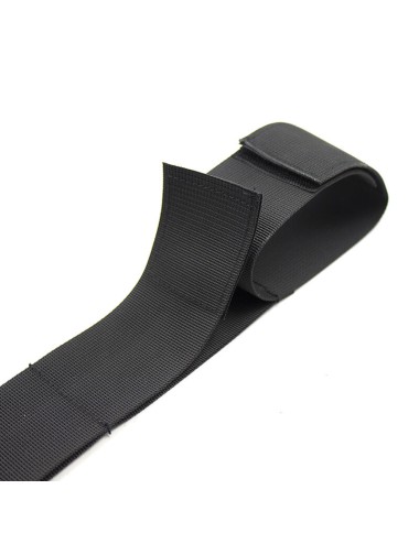 OHMAMA FETISH - SPREADER SOFT BAR FULL NYLON WRIST RESTRAINTS