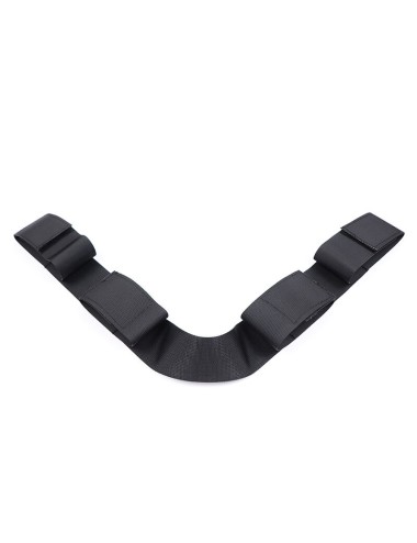 OHMAMA FETISH - SPREADER SOFT BAR FULL NYLON WRIST RESTRAINTS