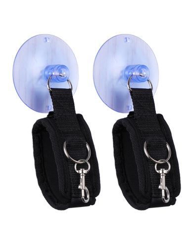 OHMAMA FETISH - SUCTION CUP WRIST RESTRAINTS