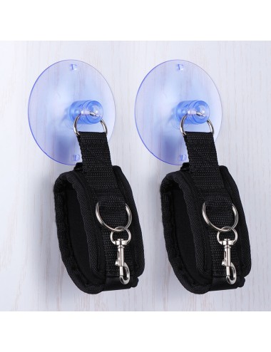 OHMAMA FETISH - SUCTION CUP WRIST RESTRAINTS