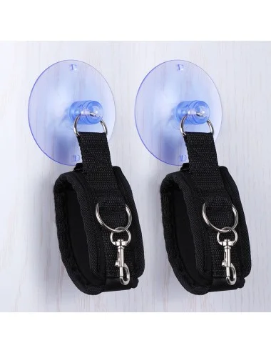 OHMAMA FETISH - SUCTION CUP WRIST RESTRAINTS