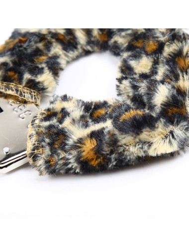 OHMAMA FETISH - VELVETEEN FURLINED METAL WRIST CUFFS