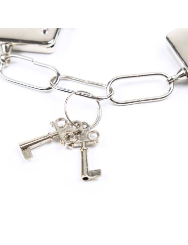 OHMAMA FETISH - VELVETEEN FURLINED METAL WRIST CUFFS