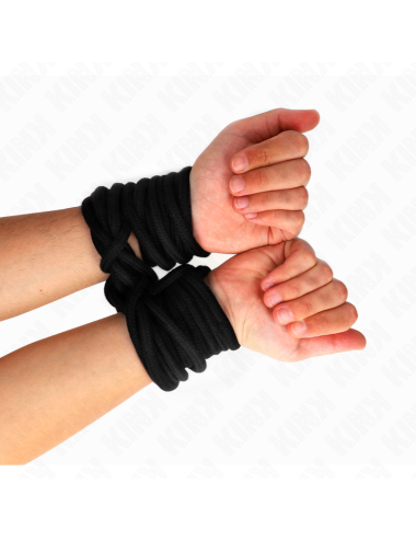 KINK - COTTON ROPE 5 METER BLACK