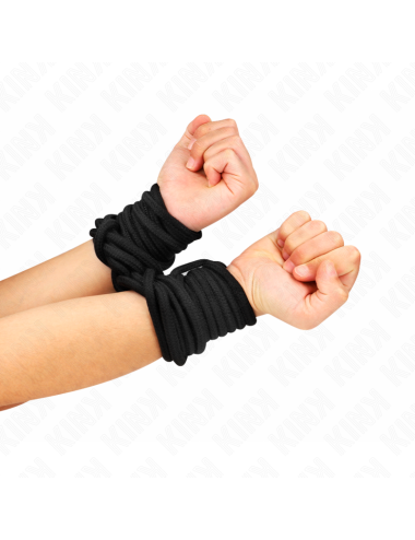 KINK - COTTON ROPE 10 METER BLACK