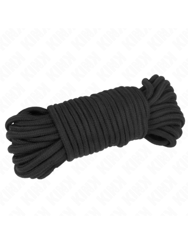 KINK - COTTON ROPE 20 METER BLACK