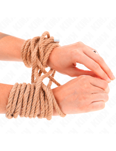 KINK - HEMP ROPE WITH METAL HEAD 10 METER