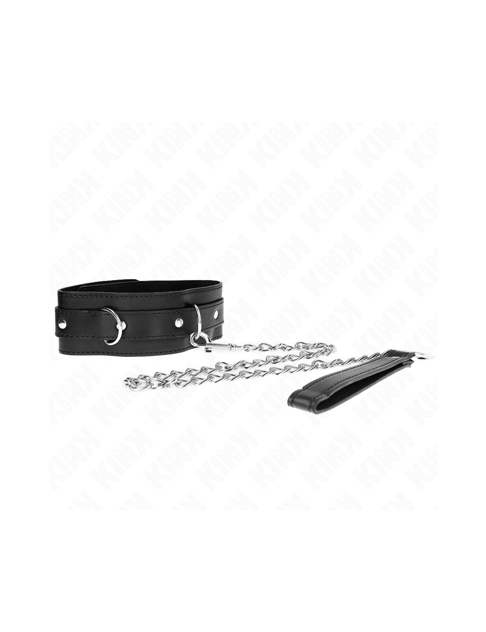 KINK - COLLAR WITH BELT 65 CM WITH STRAP BLACK 54 X 4.5 CM