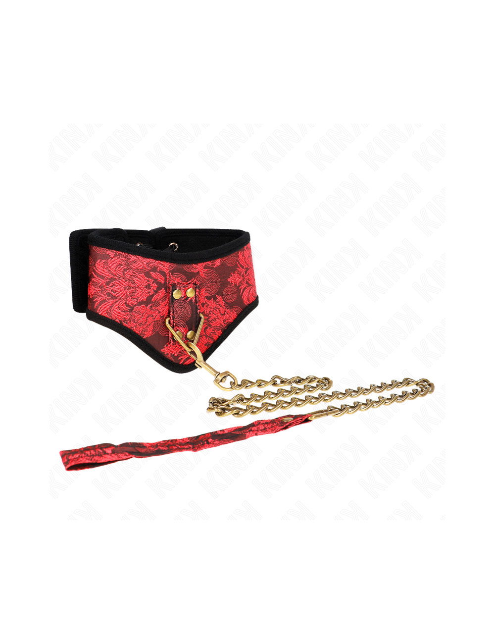 KINK - SCANDAL MODEL NECKLACE WITH LACE STRAP 75 CM 44 X 10 CM