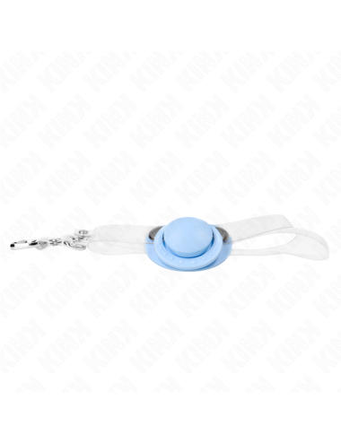 KINK - LIGHT BLUE PACIFIER SHAPED GAG 5.5 x 4 CM ADJUSTABLE 43-60 CM