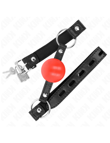 KINK - RED TPE BALL 4 CM GAG 60 x 2 CM