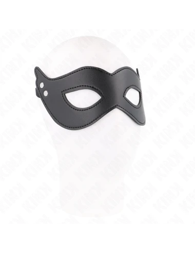 KINK - LEATHERETTE MASK WITH RIVETS MODEL 1 26 x 8 CM