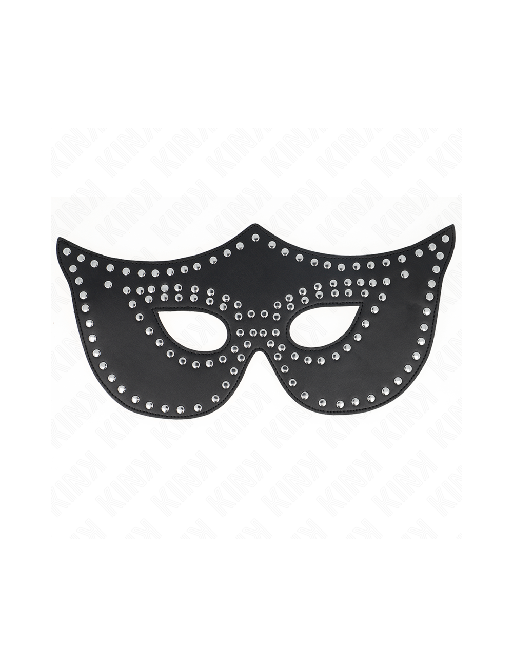 KINK - LEATHERETTE MASK WITH RIVETS MODEL 2 30 x 12 CM