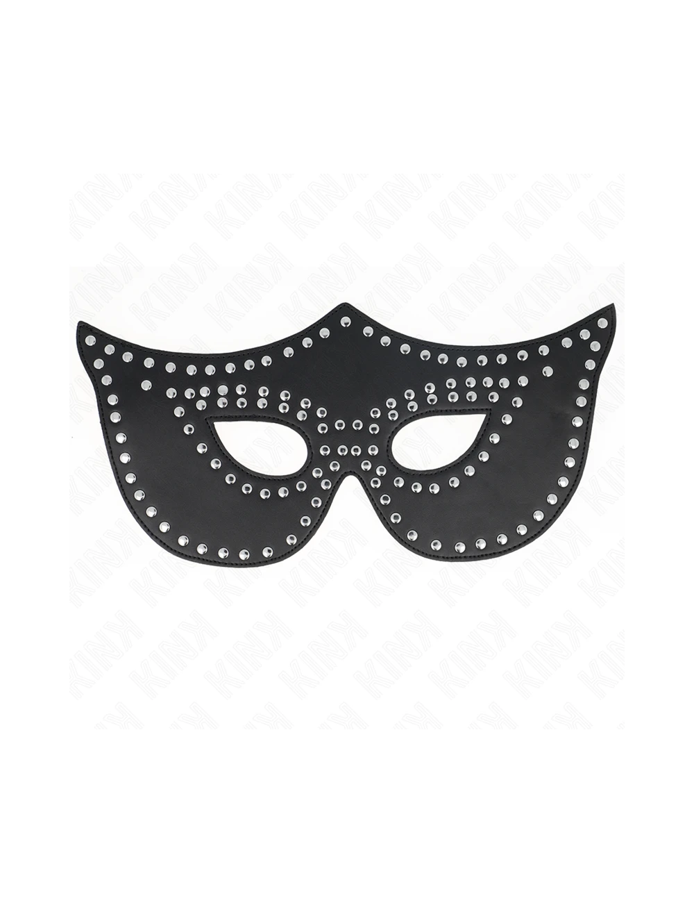 KINK - LEATHERETTE MASK WITH RIVETS MODEL 2 30 x 12 CM KINK - LEATHERETTE MASK WITH RIVETS MODEL 2 30 x 12 CM