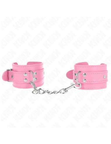 KINK - SIMPLE WRIST RESTRAINTS PINK ADJUSTABLE 20-23 CM X 5.5 CM