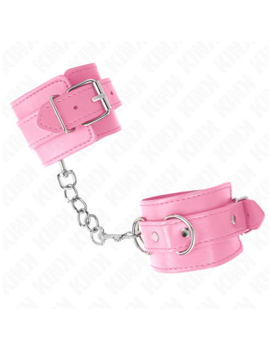 KINK - SIMPLE WRIST RESTRAINTS PINK ADJUSTABLE 20-23 CM X 5.5 CM