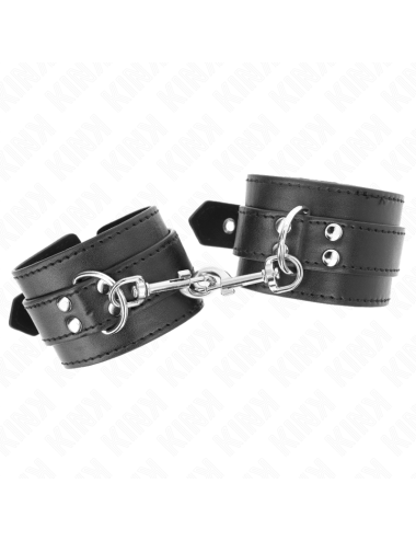 KINK - WRIST RESTRAINTS WITH STUDS 35 X 6 CM
