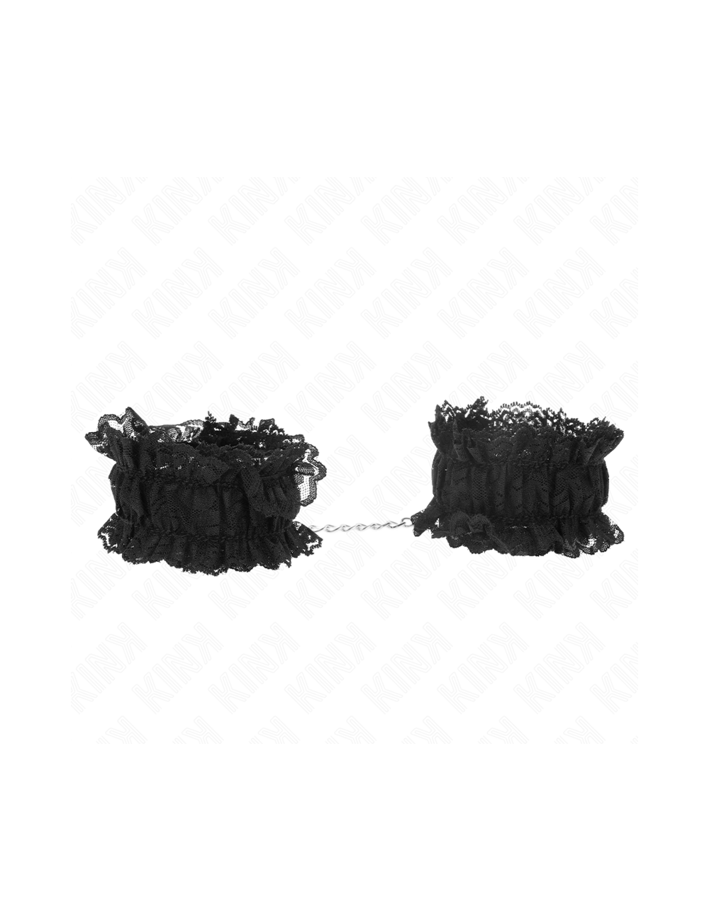 KINK - LACE ELASTIC WRIST RESTRAINTS NEGRO