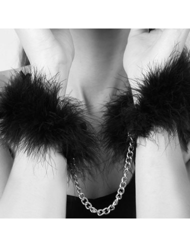 BIJOUX - ZA ZA ZU FEATHER HANDCUFFS
