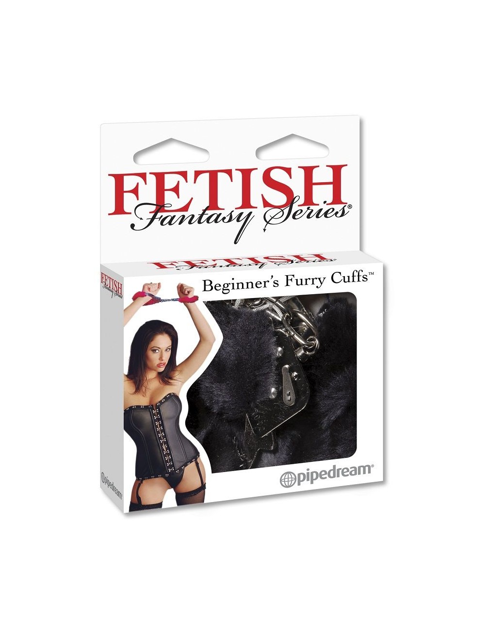 FETISH FANTASY SERIES - FURRY CUFFS BLACK FETISH FANTASY SERIES - FURRY CUFFS BLACK