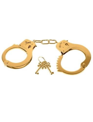 FETISH FANTASY GOLD - METAL CUFFS