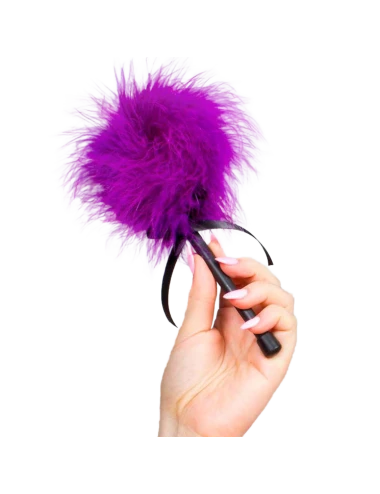 SECRETPLAY - PINK PURPLE MARABOU DUSTER