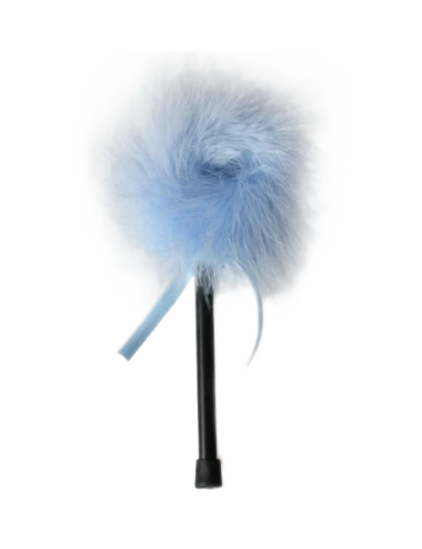 SECRETPLAY - LIGHT BLUE MARABOU DUSTER
