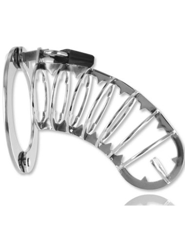 METAL HARD - PENIS CAGE WITH SECURITY LOCK 14 CM