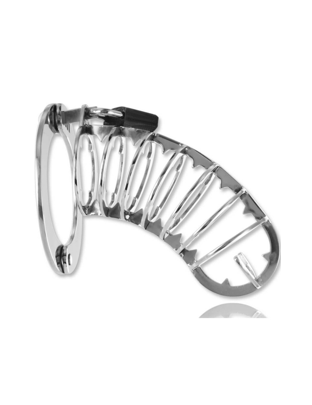 METAL HARD - PENIS CAGE WITH SECURITY LOCK 14 CM