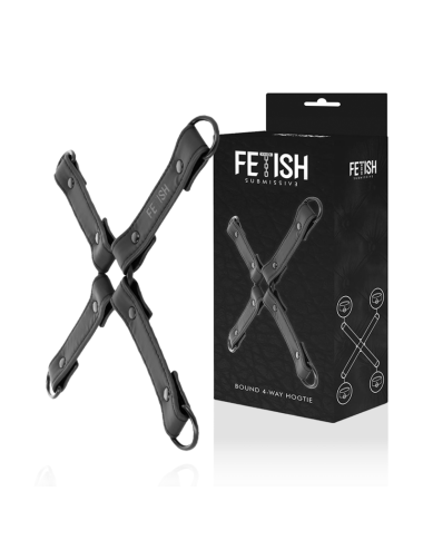 FETISH SUBMISSIVE - VEGAN LEATHER HANDCUFF UNION